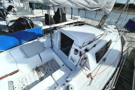Kelt 7,60 au port ©Franck Gicquiaud