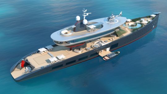 Alice, un concept de superyacht tourné vers le futur