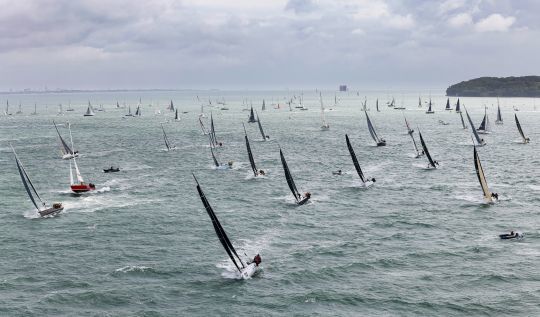 La flotte de la Rolex Fastnet © Carlo Borlenghi/Rolex