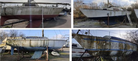 Des bateaux abandonnés prêts à être recyclés en habitation insolite