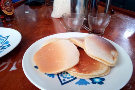 Des pancakes pour remonter le moral