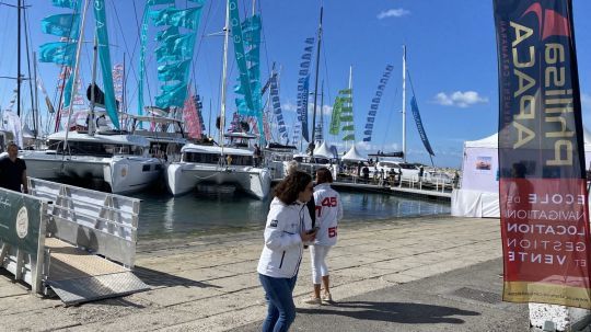 Un port bien rempli