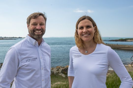 Alex Thomson, nouveau coach de Clarisse Crémer © PCK Media