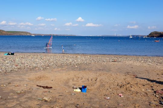 La plage de Dale, Milford Haven