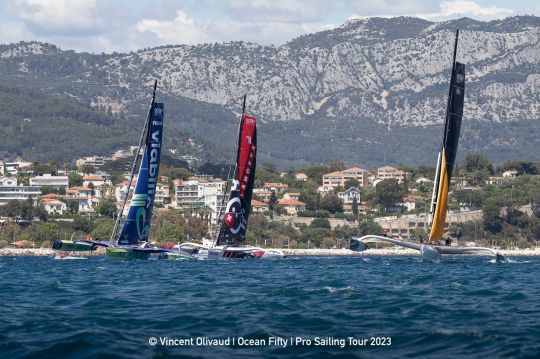 Direction Bonifacio pour le premier leg du Pro Sailing Tour