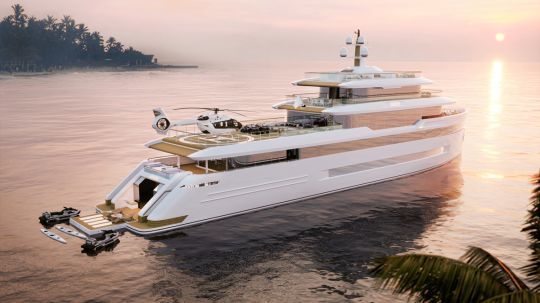 Le superyacht Mimer avec ses nombreux jouets pour explorer le monde