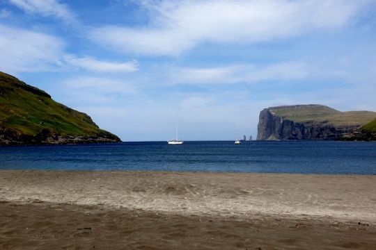 Mouillage à Tjornuvik, Féroé