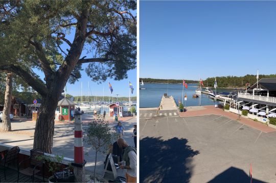 L'archipel de Nagu est composé de deux îles principales, Storlandet et Lillandet, et de 3 000 autres îles, îlots et récifs. 1500 habitants y vivent à l'année mais l'été, elle devient une destination très prisée.