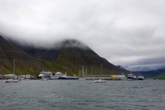Mouillage de Isafjordur en Islande