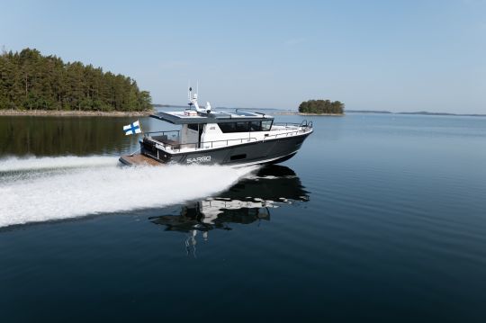 Le Sargo 45 est ses 14,60 m de long en font le plus grand modèle du chantier éponyme