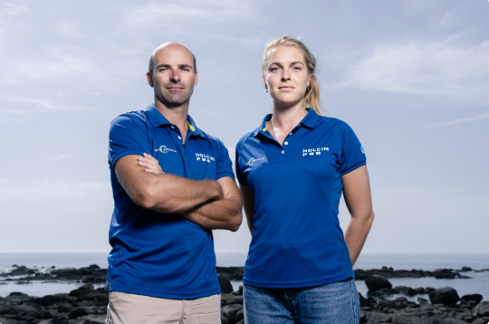 Nicolas Lunven et Rosalin Kuiper © Eloi Stichelbaut | polaRYSE | Holcim-PRB