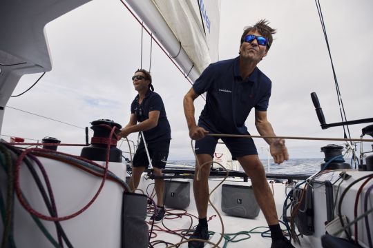 Le binôme Ian Lipinski et Antoine Carpentier © Anne Beaugé - Crédit Mutuel