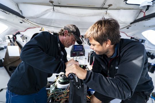 Iker Martinez et Sébastien Simon © Groupe Dubreuil