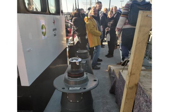 Winches de voile d'avant