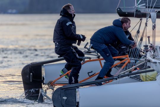 L'équipage vainqueur