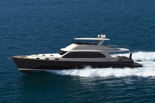 La version Flybridge du Palm Beach 85