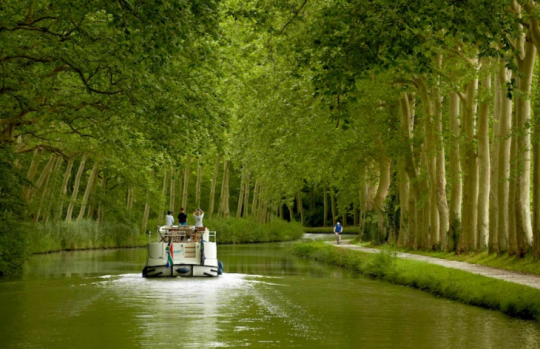 Navigation sur le Canal du Midi © Filovent