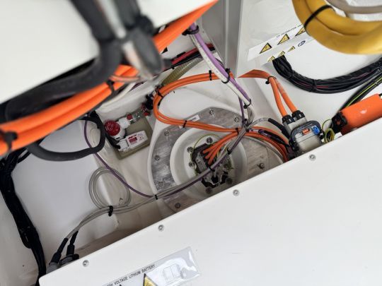 The electric engines are available as an option