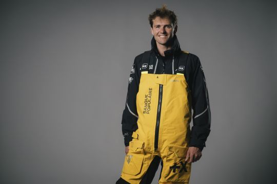 Loïs Berrehar, skipper de Banque Poulaire 14 ©Vincent Curutechet