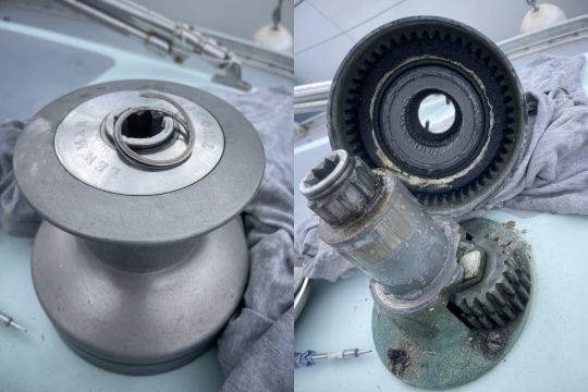 Nettoyage des winches
