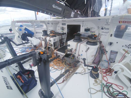 La place est comptée dans un cockpit ©Maxime Leriche