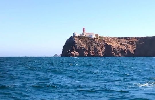 La cap Sao Vicente, extrême pointe Sud Ouest du vieux continent