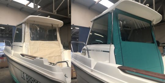 Avant/après sur un pêche prommenade