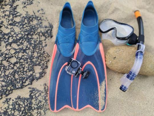 Le matériel de snorkelling est indispensable afin de profiter de beautés sous marine