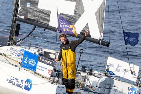 Loïs Berrehar arrive en 2e position © Thomas Campion