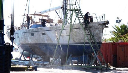 C'est la 2e fois qu'un Oyster 825 perd sa quille