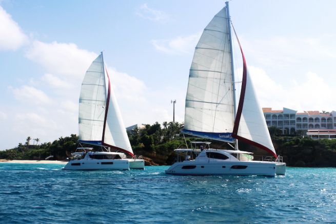 Cruceros en catamarn Sunsail