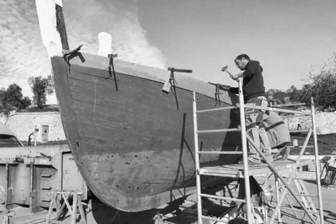 Thomas Pentecoste , director del astillero Charpente Coast, Ile de R