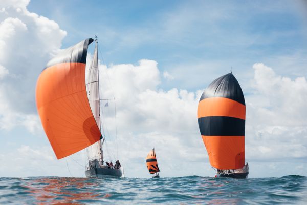 Los Pen Duick con spinnaker