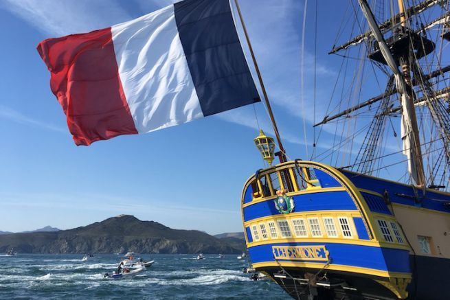 La Hermione en Port-Vendres