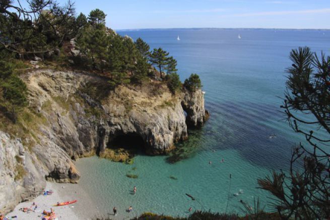 La isla virgen de Crozon-Morgat (29), un fondeadero de ensueo