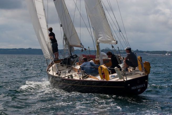 Barcos legendarios, Pen Duick II ganador de la regata transatlntica inglesa 64