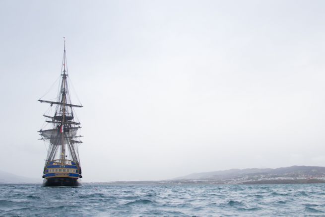 El Hermione dos das por delante en Tnger, apunta al descanso!