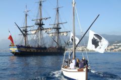 El Hermione en Bastia