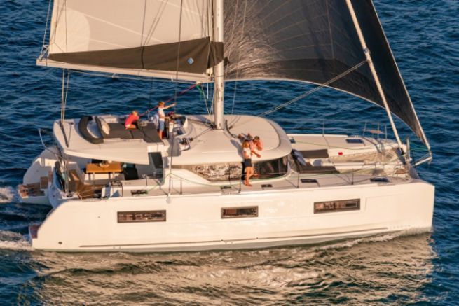 El Lagoon 46 ofrece un confort excepcional para un catamarn de menos de 50 pies