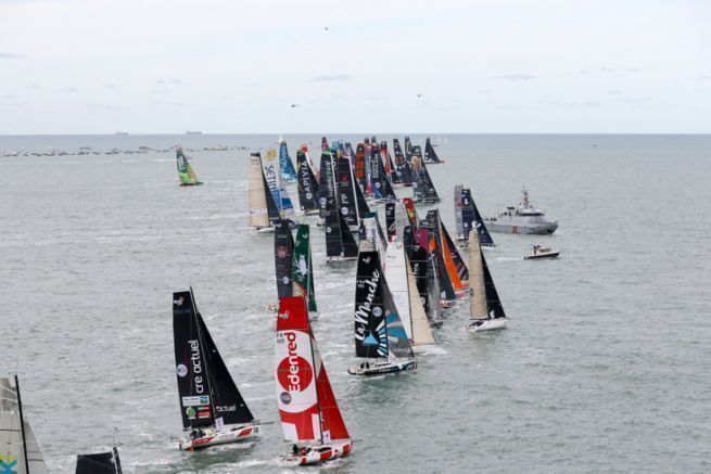 Salida de la Transat Jacques Vabre 2019