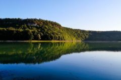 El lago de Vouglans, en el corazn del Jura