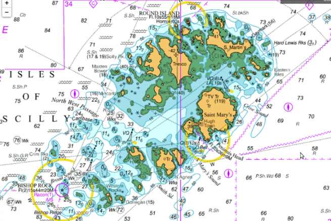 La isla de Tresco, en el archipilago de Scilly, un pequeo paraso para los navegantes!