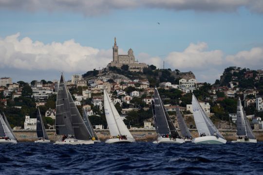 En Marsella, el Nautique combina las regatas modernas con la tradicin