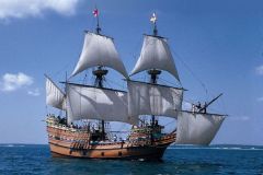 El Mayflower, barco de los Padres Peregrinos