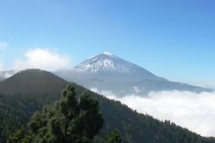 El volcn Teide, el pico ms alto de Espaa