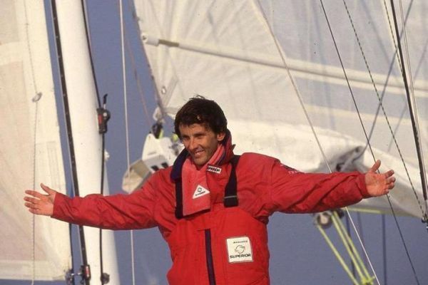 1993: Patrick Poivre d'Arvor y Alain Gautier vctimas de un engao en la llegada de la Vende Globe
