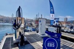 El nuevo surtidor de E85 en el puerto de Marsella
