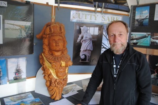 Conozca a Andy Peters: primera parte de una carrera dedicada a la escultura naval