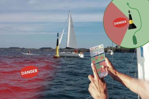 Seguridad en el mar: detecte los peligros indicados por los cardenales, las embarcaciones preferidas...
