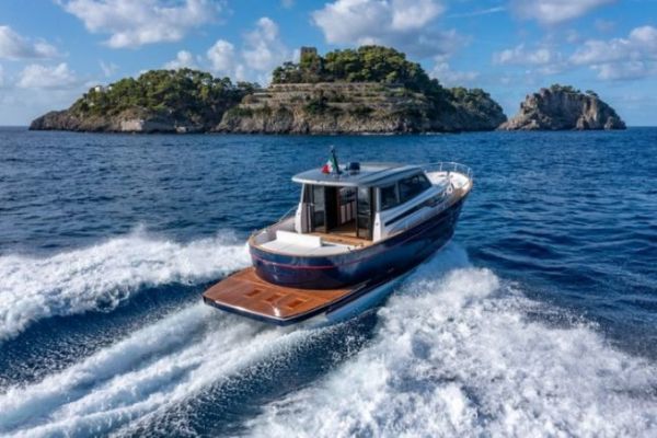 Gozzo 48 Cabin, prueba de mar frente a Cannes